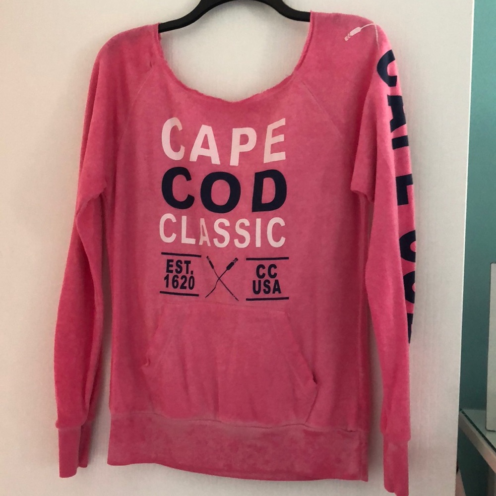 Cape Cod distressed light sweatshirt